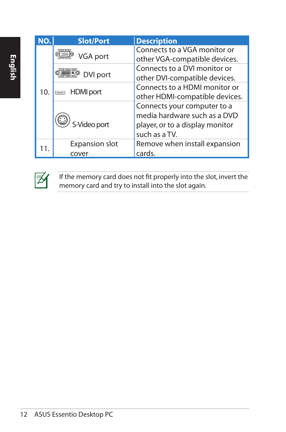 Asus CM1525 User Manual | Page 12 / 104