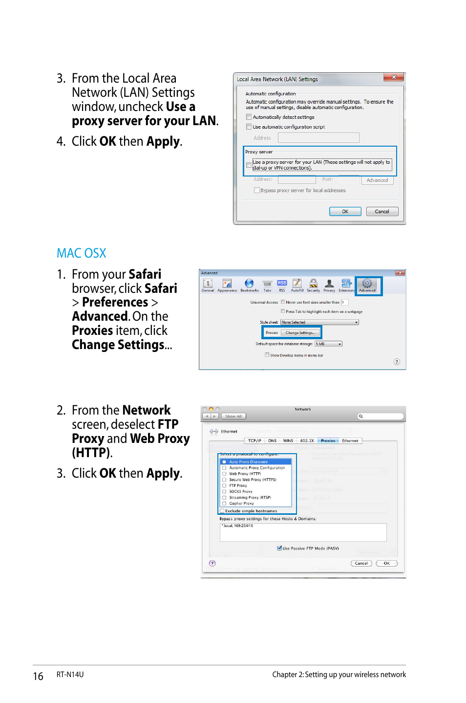 Asus RT-N14U User Manual | Page 16 / 74