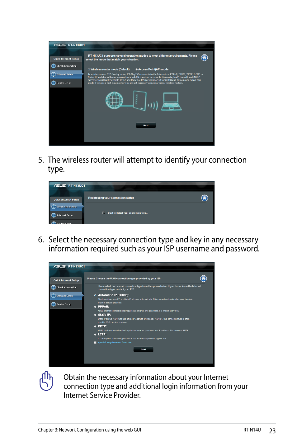 Asus RT-N14U User Manual | Page 23 / 74
