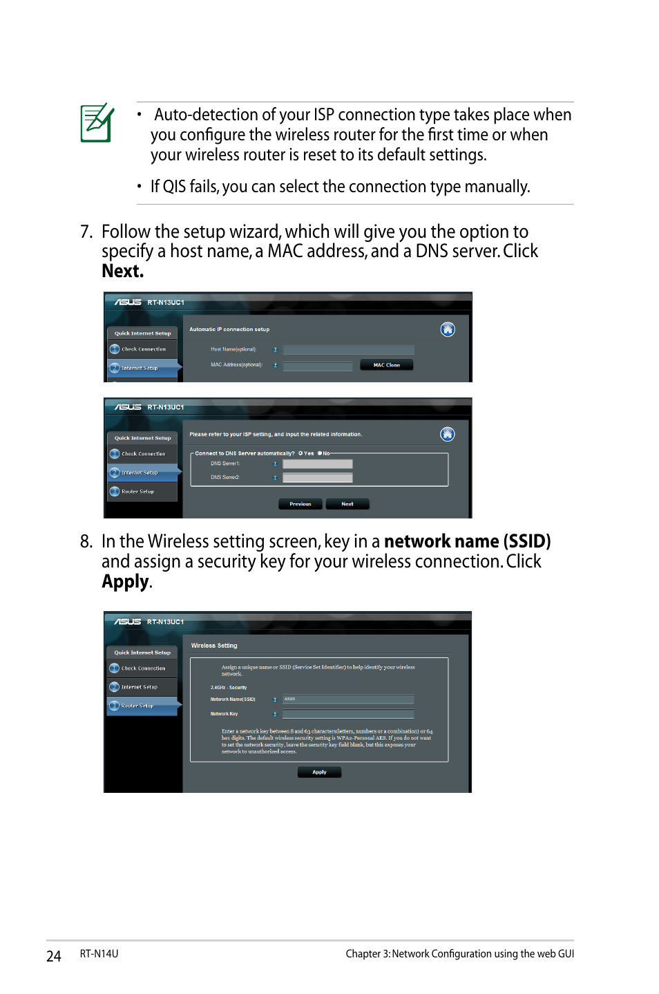 Asus RT-N14U User Manual | Page 24 / 74