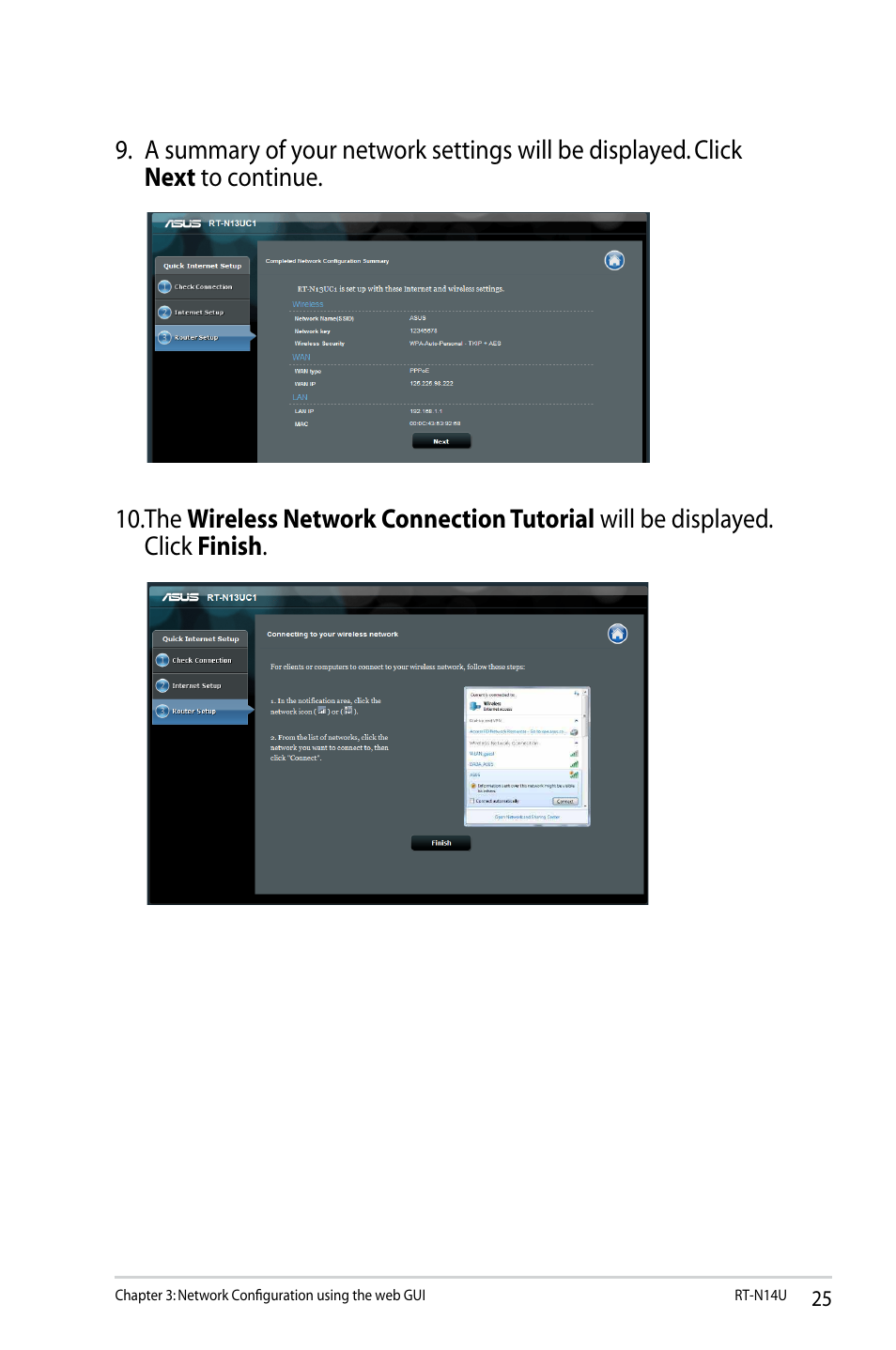 Asus RT-N14U User Manual | Page 25 / 74