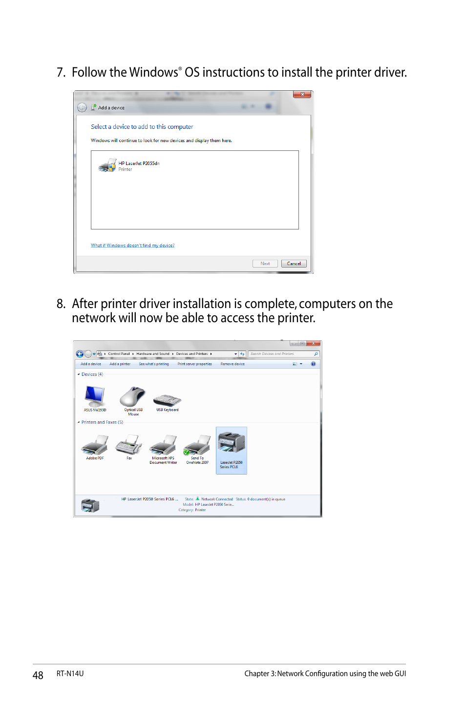 Follow the windows | Asus RT-N14U User Manual | Page 48 / 74