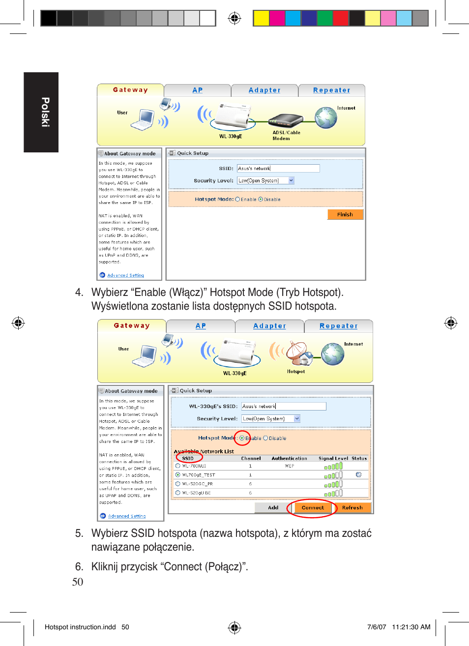 Asus WL-330gE User Manual | Page 51 / 101