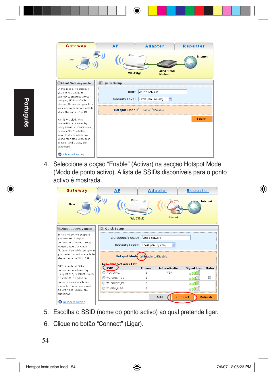 Asus WL-330gE User Manual | Page 55 / 101