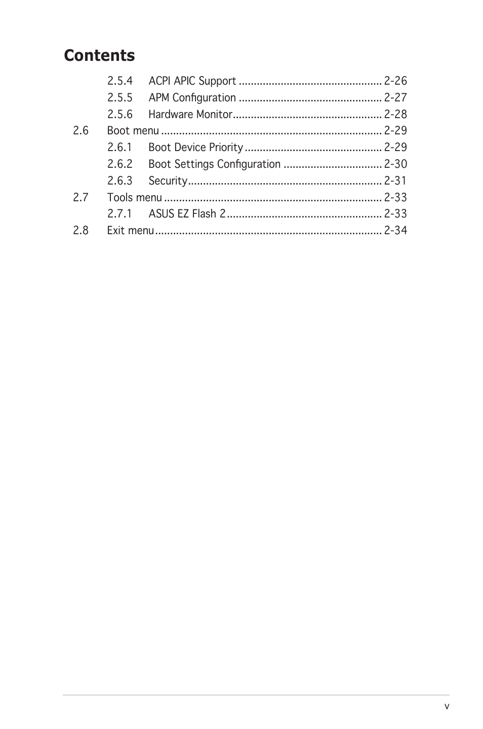 Asus M2N-MX User Manual | Page 5 / 72