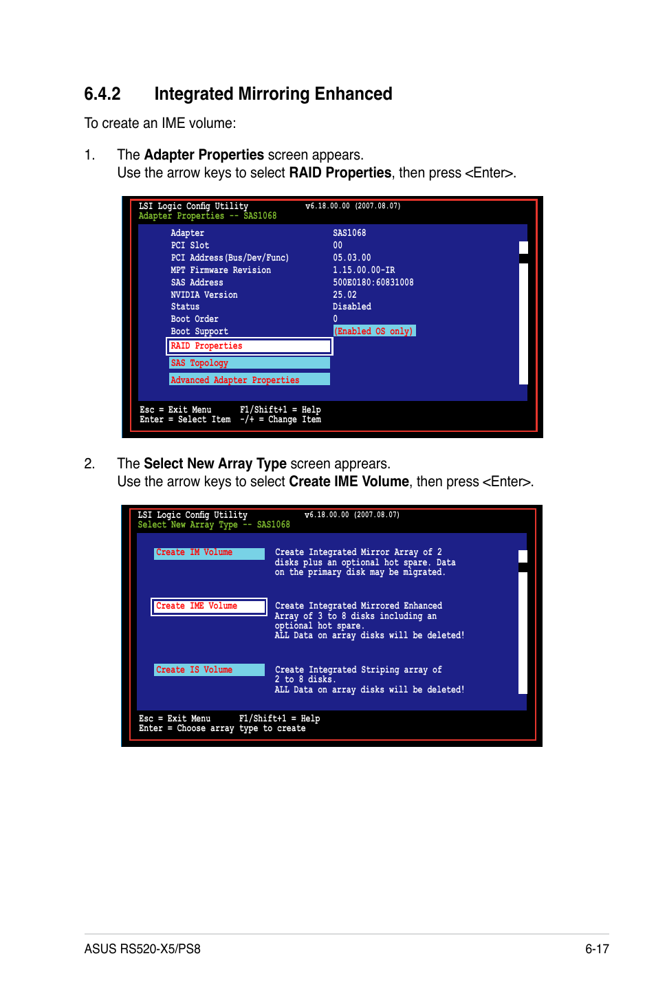 2 integrated mirroring enhanced | Asus RS520-X5/PS8 User Manual | Page 115 / 150