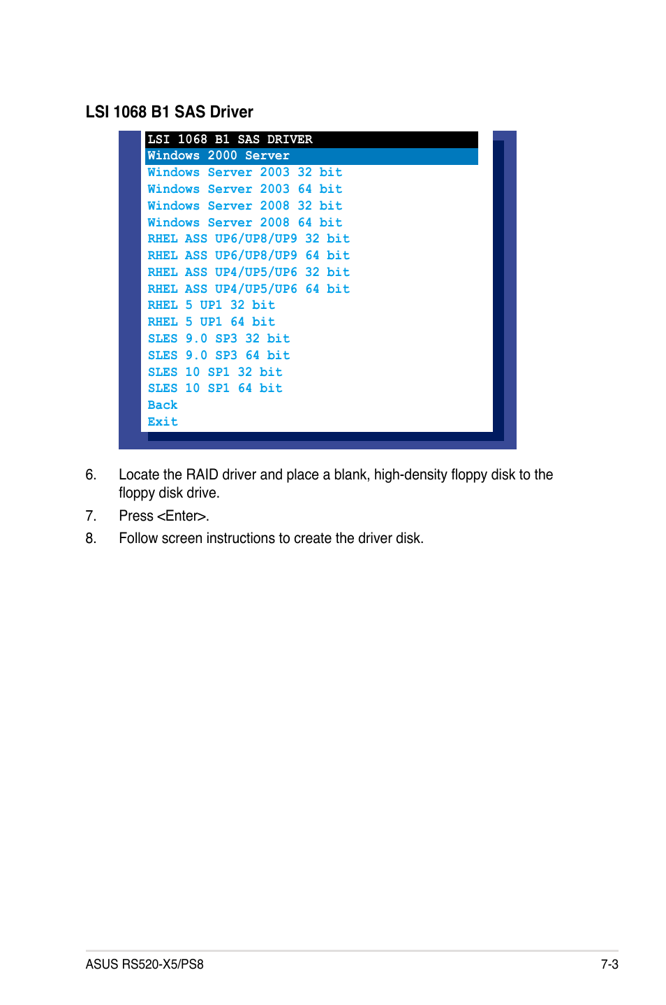 Asus RS520-X5/PS8 User Manual | Page 133 / 150