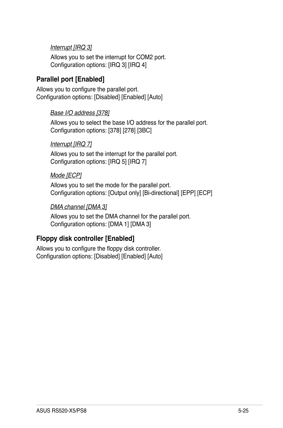 Asus RS520-X5/PS8 User Manual | Page 83 / 150