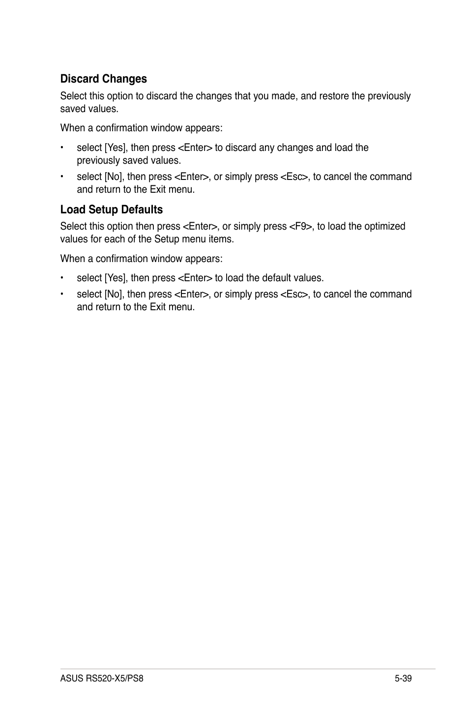 Asus RS520-X5/PS8 User Manual | Page 97 / 150