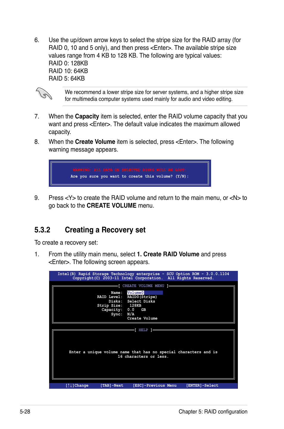 2 creating a recovery set, Creating a recovery set -28 | Asus Z9PH-D16 User Manual | Page 134 / 184