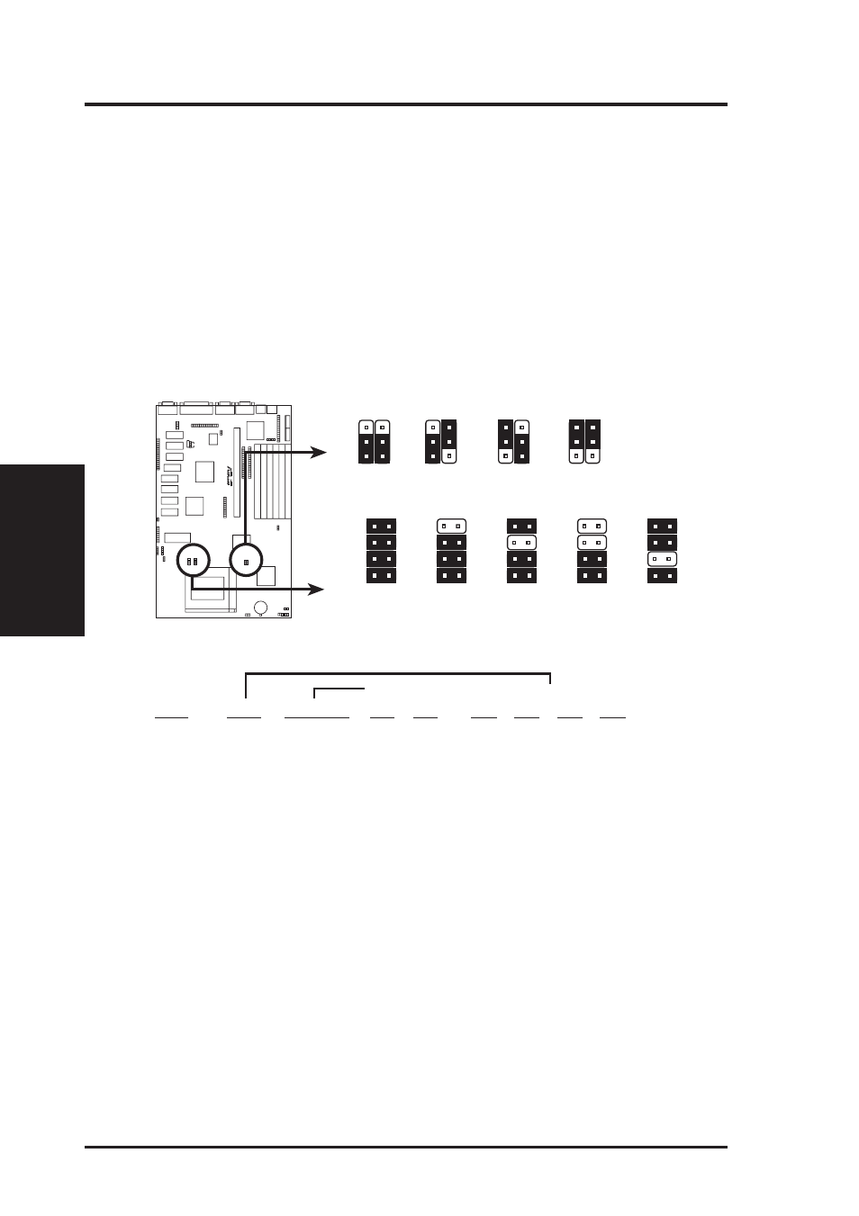 Iii. installation, 16 asus p/i-ap6n user’s manual, Jumpers) iii. inst alla tion | Asus P/I-AP6N User Manual | Page 16 / 96