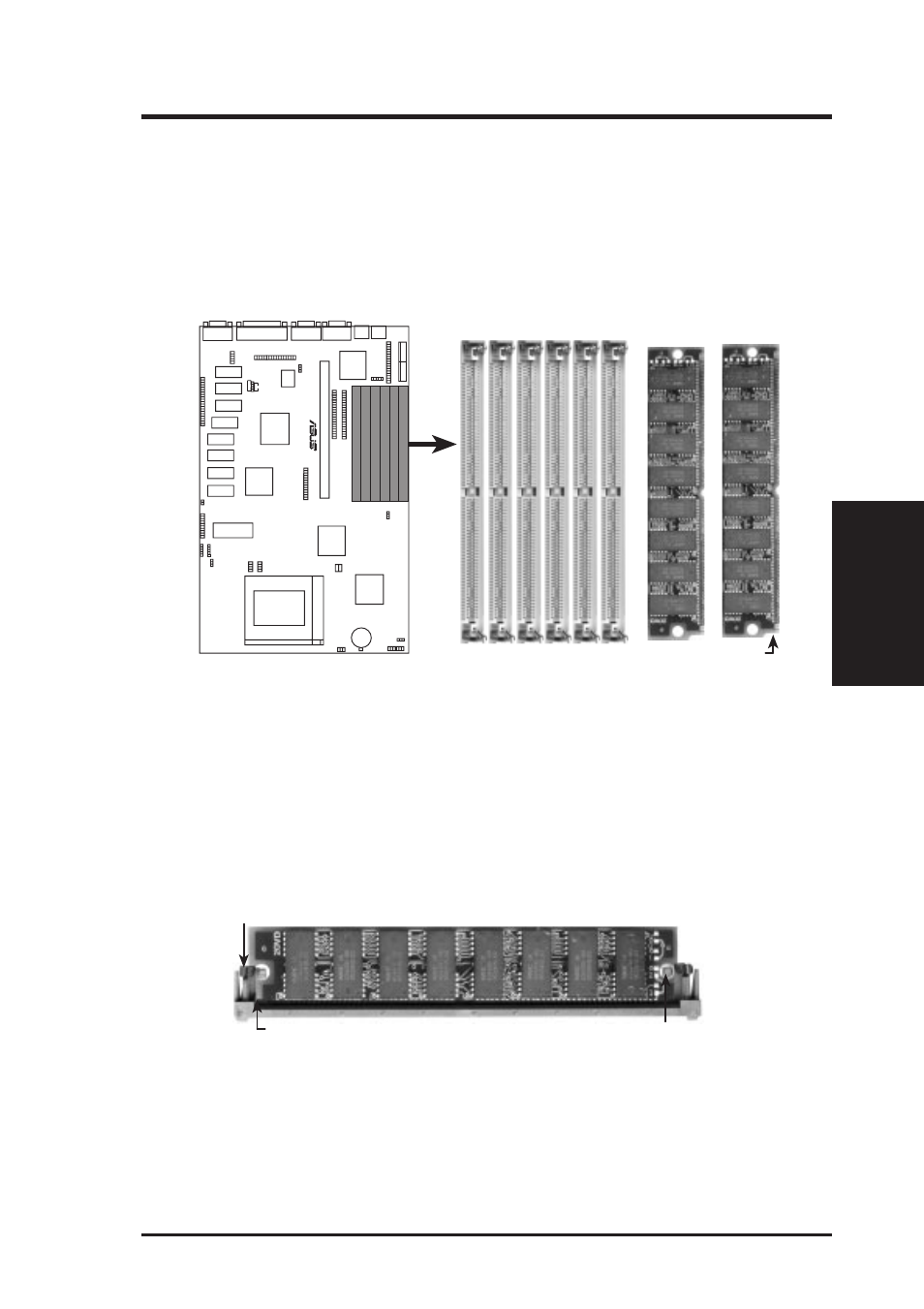 Iii. installation, 72 pin simm dram sockets | Asus P/I-AP6N User Manual | Page 19 / 96