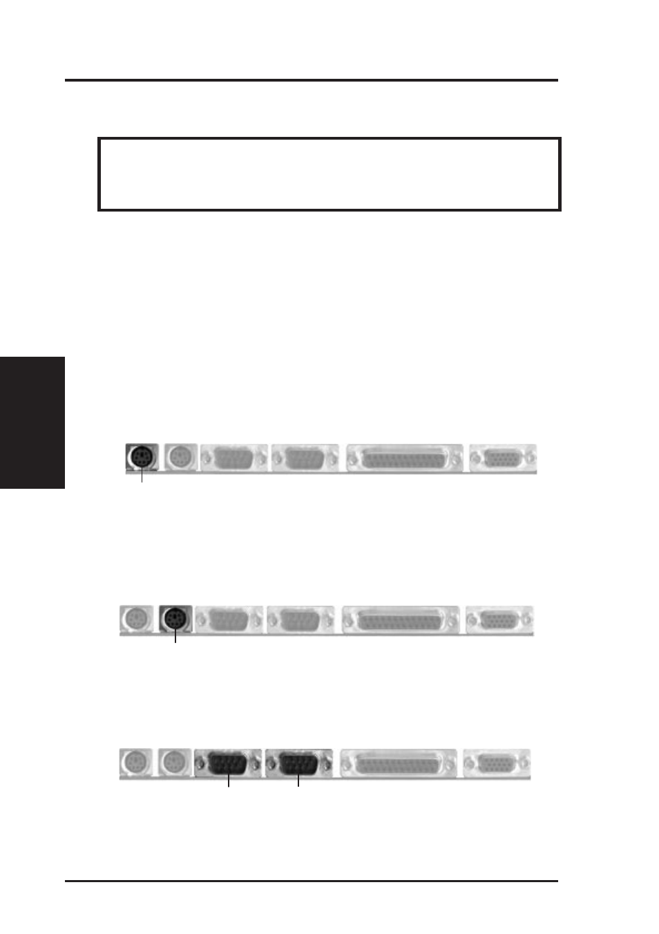 Iii. installation, External connectors | Asus P/I-AP6N User Manual | Page 24 / 96