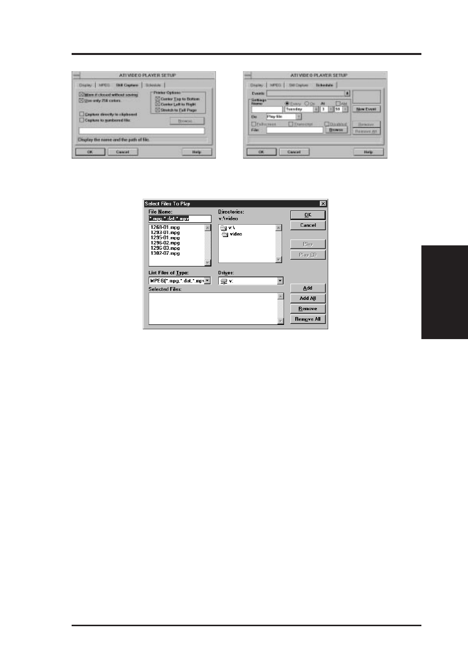 Viii. windows video player, Video acceleration performance, Playing video clips | Sizing windows | Asus P/I-AP6N User Manual | Page 81 / 96