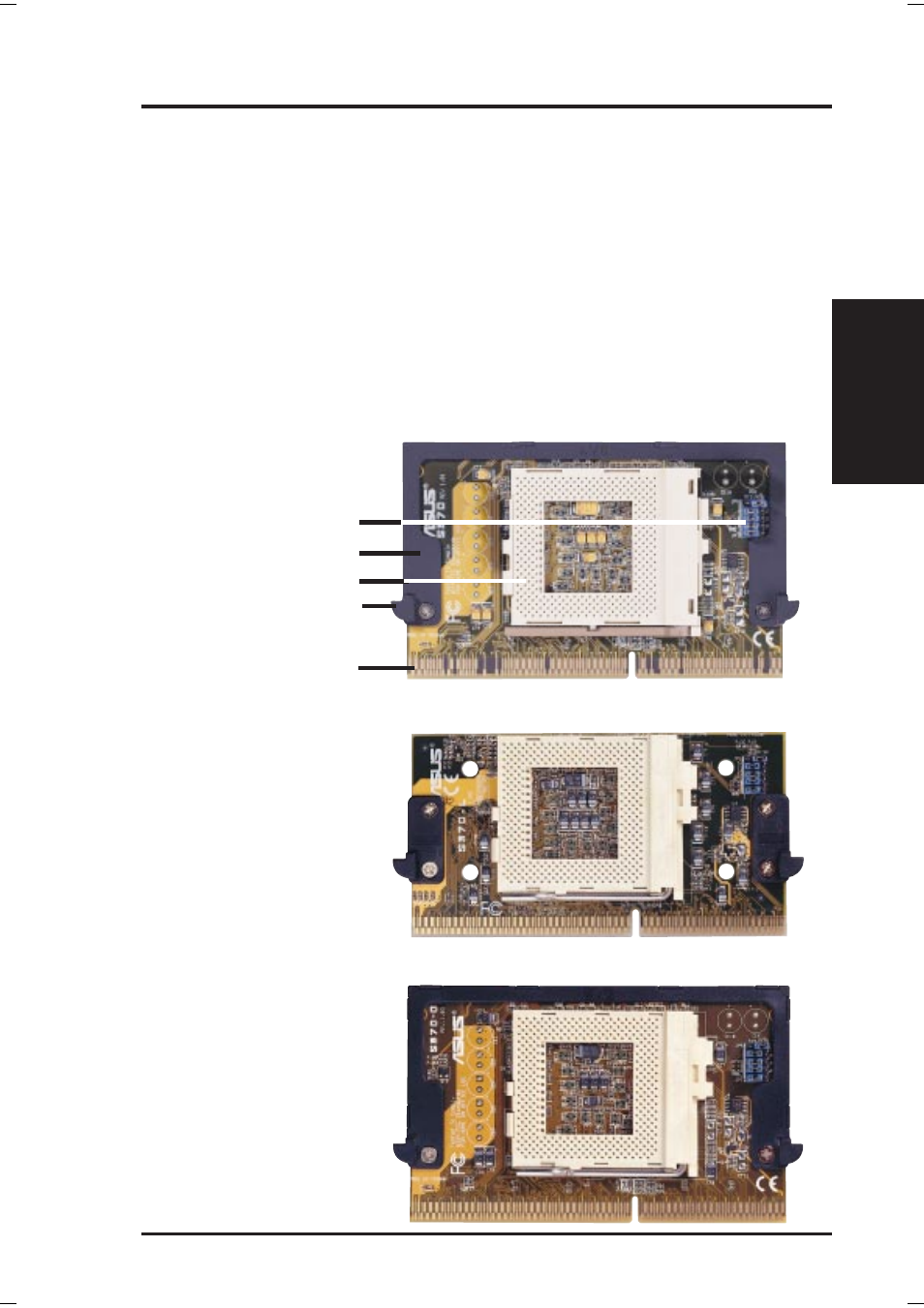 Appendix, 2 s370 series cpu cards | Asus P3W-E User Manual | Page 123 / 128