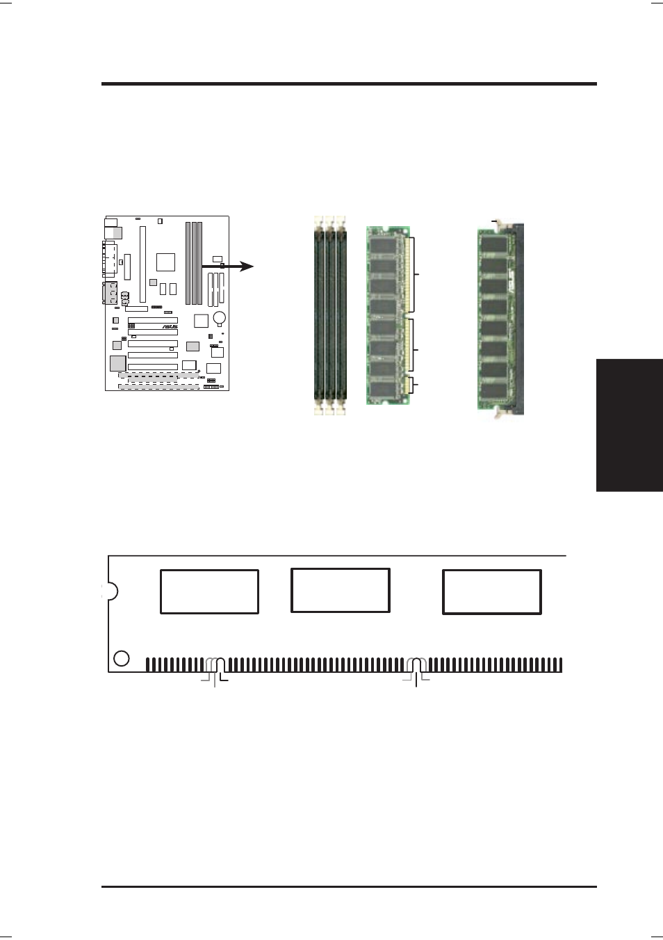 Hardware setup, 2 dimm installation, Asus p3w-e user’s manual 25 | Asus P3W-E User Manual | Page 25 / 128