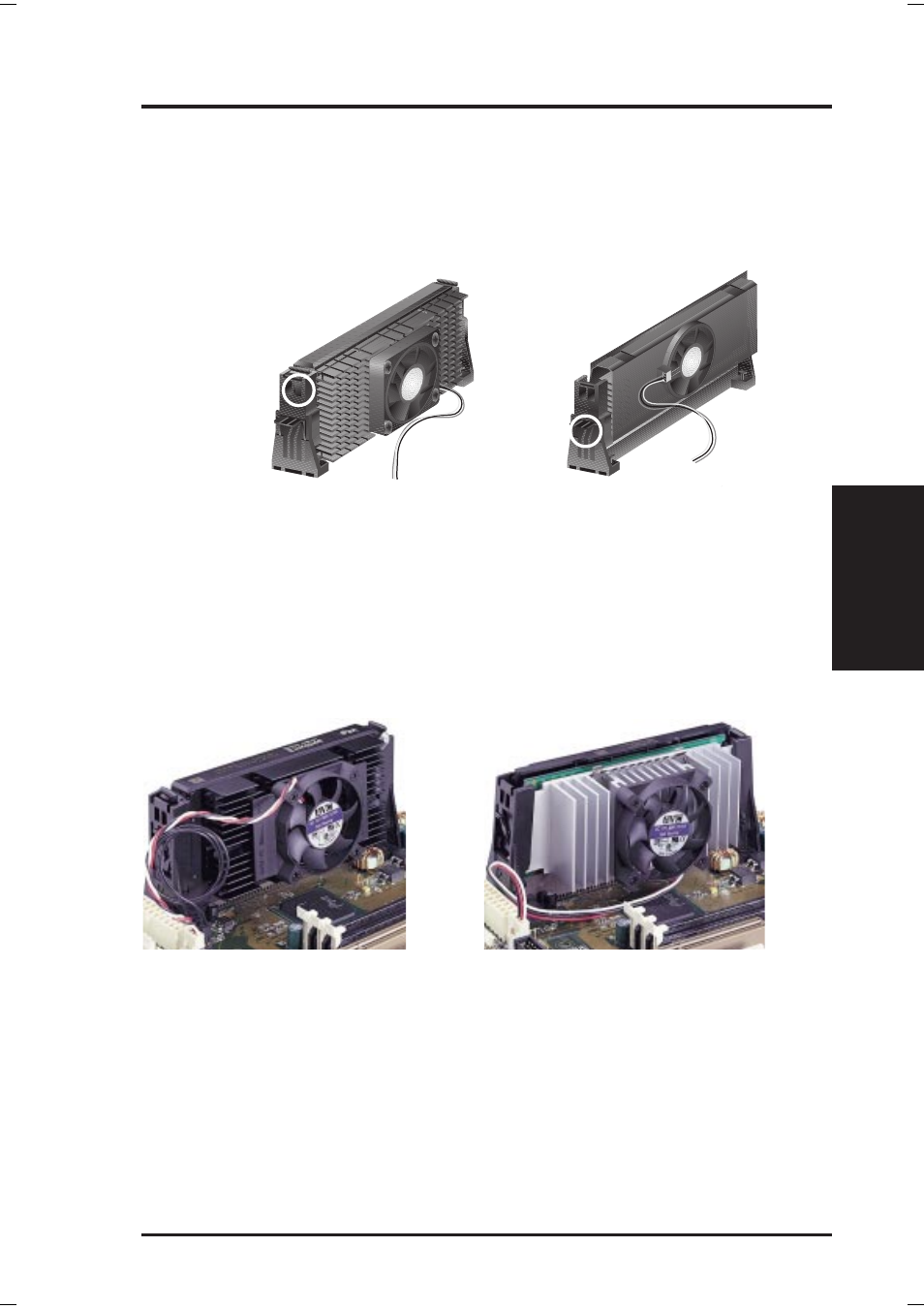 Hardware setup, 4 recommended heatsinks for slot 1 processors | Asus P3W-E User Manual | Page 29 / 128