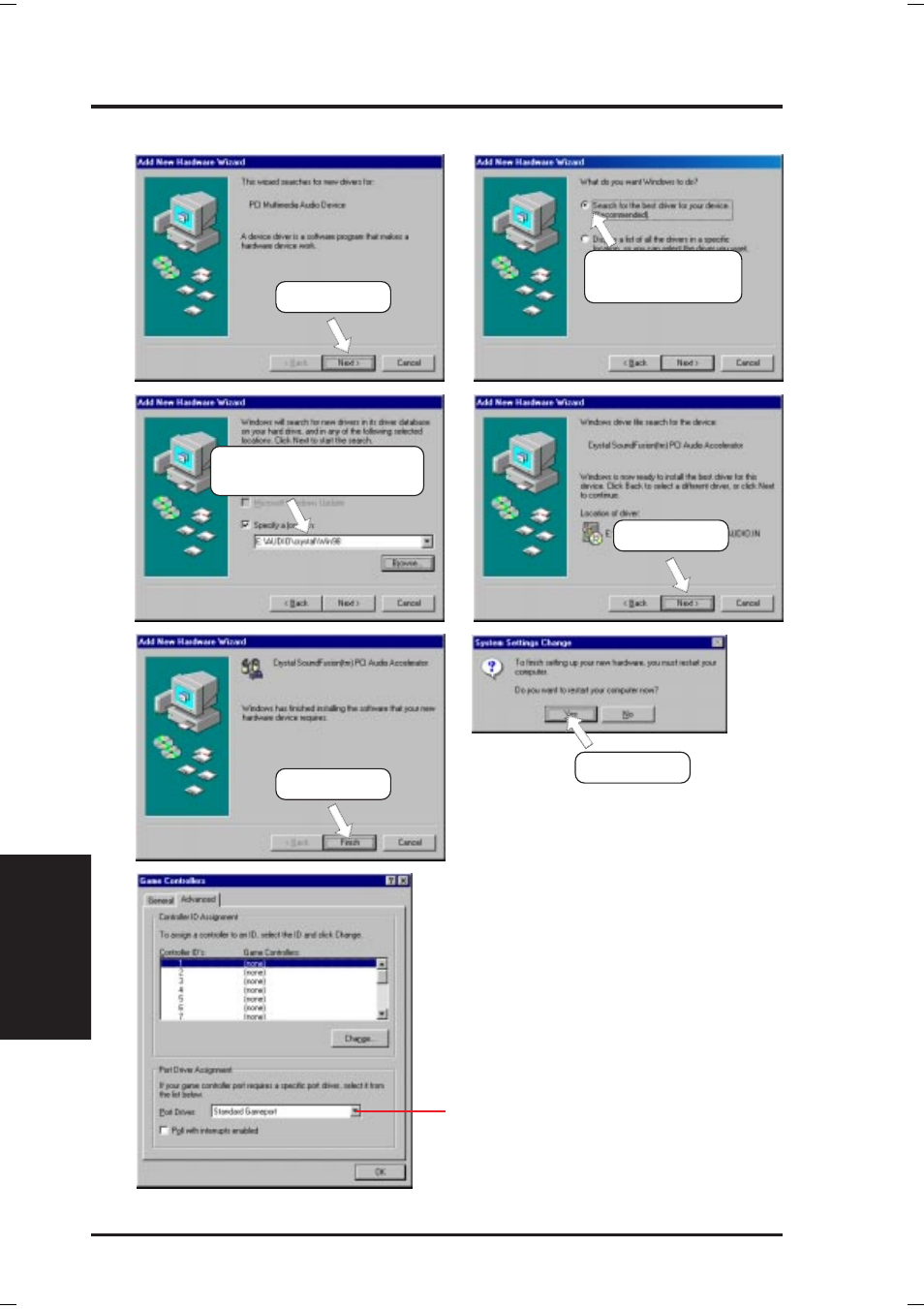 Software setup, 2 pci multimedia audio device found | Asus P3W-E User Manual | Page 86 / 128