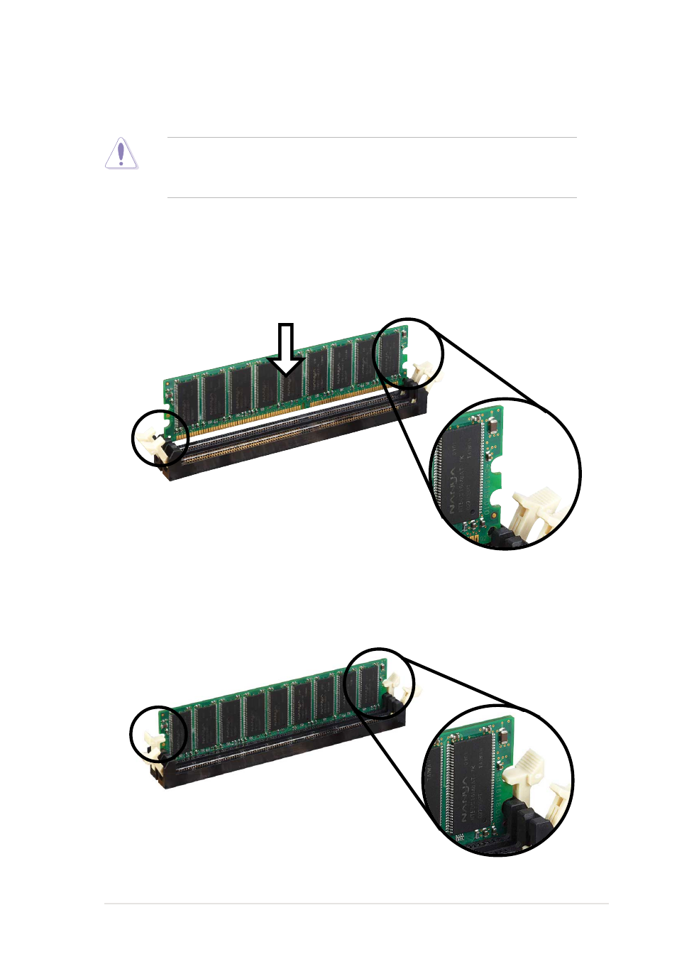 3 installing a dimm | Asus P4S533-VM User Manual | Page 31 / 122