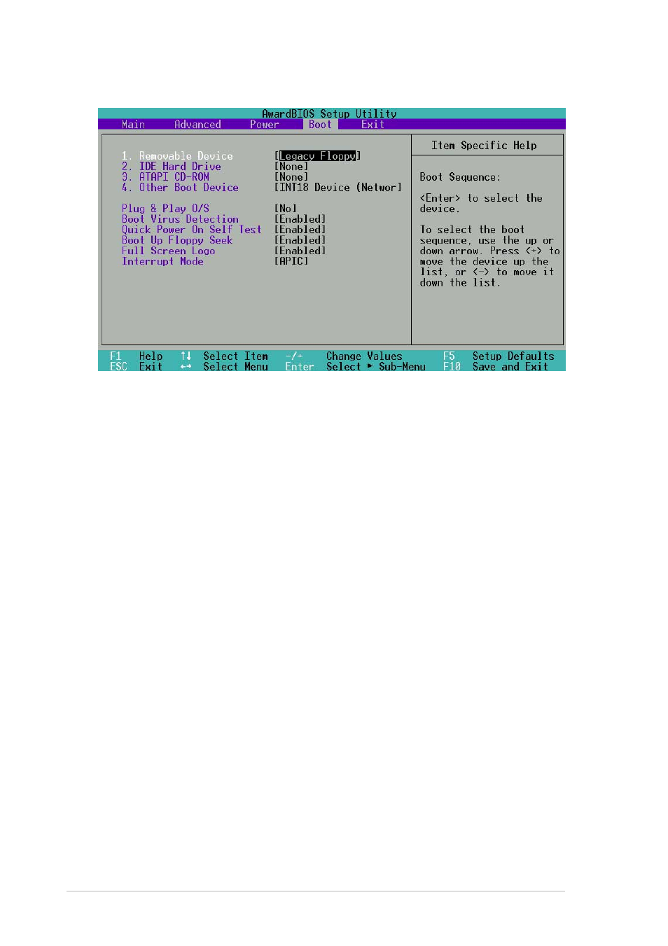 6 boot menu | Asus P4S533-VM User Manual | Page 88 / 122