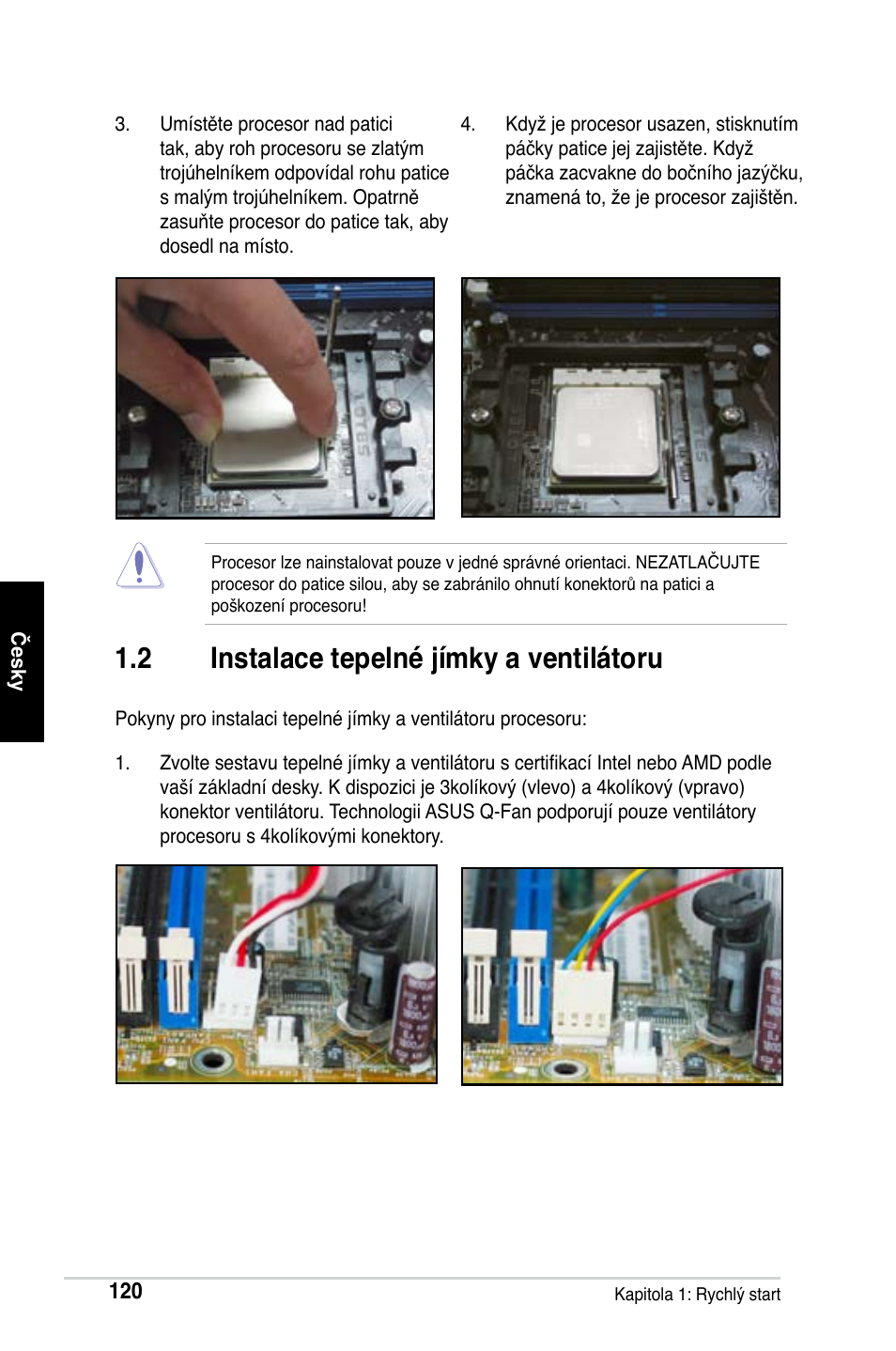 2 instalace tepelné jímky a ventilátoru | Asus M2Ne User Manual | Page 121 / 691