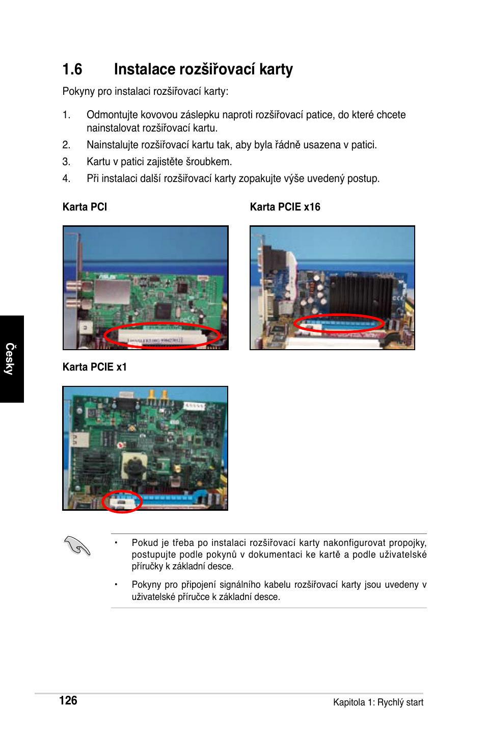 6 instalace rozšiřovací karty | Asus M2Ne User Manual | Page 127 / 691