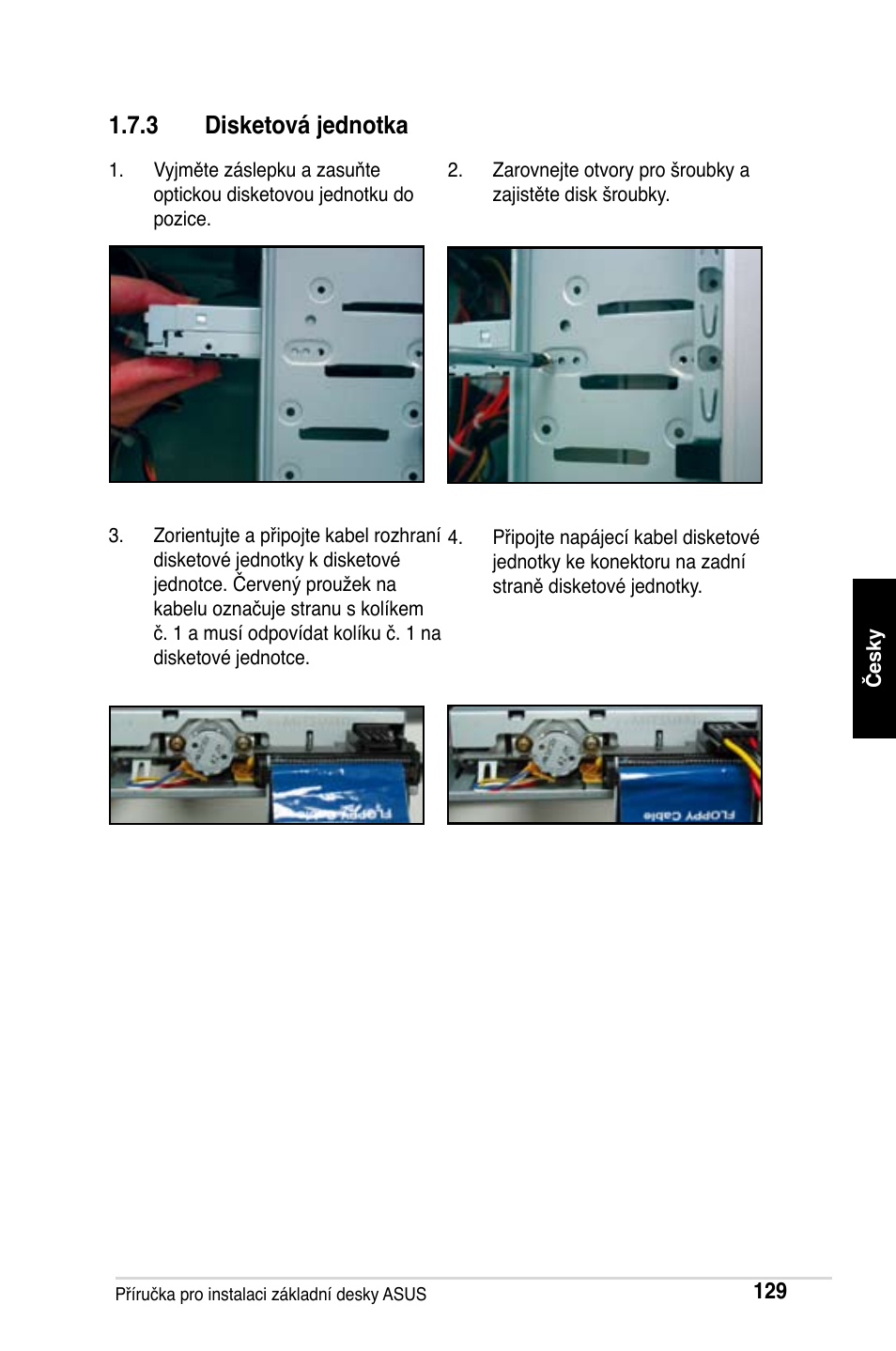 3 disketová jednotka | Asus M2Ne User Manual | Page 130 / 691