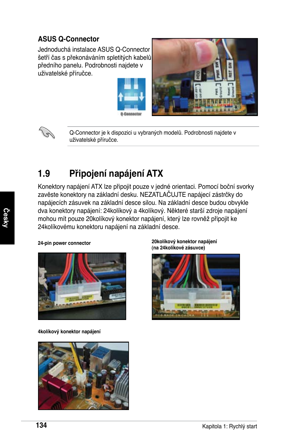 9 připojení napájení atx | Asus M2Ne User Manual | Page 135 / 691