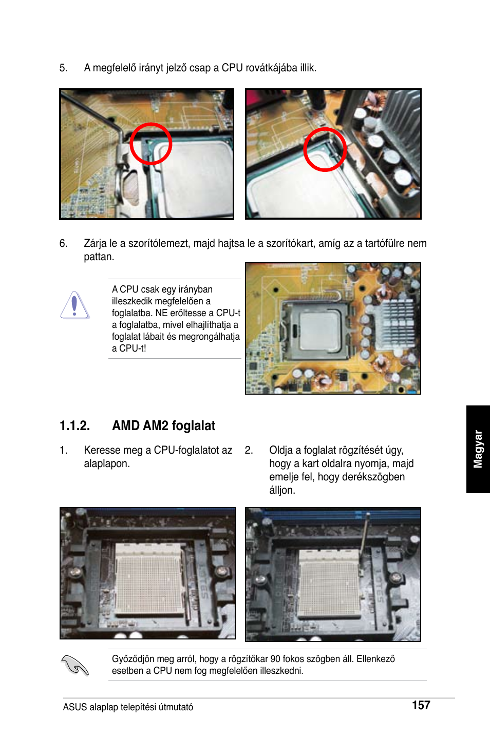 Amd am2 foglalat | Asus M2Ne User Manual | Page 158 / 691