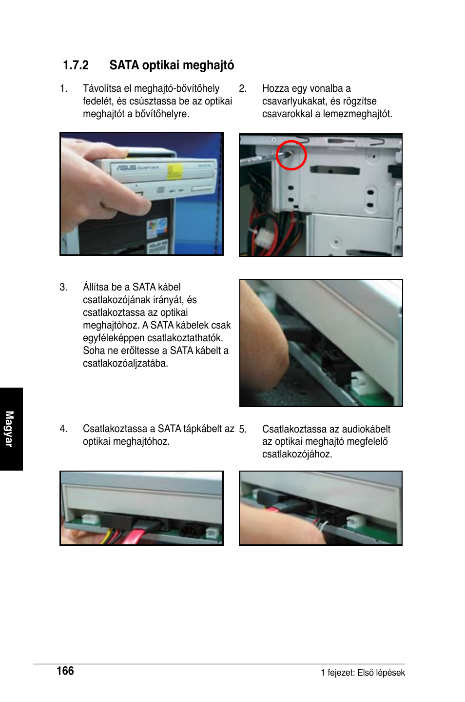 2 sata optikai meghajtó | Asus M2Ne User Manual | Page 167 / 691