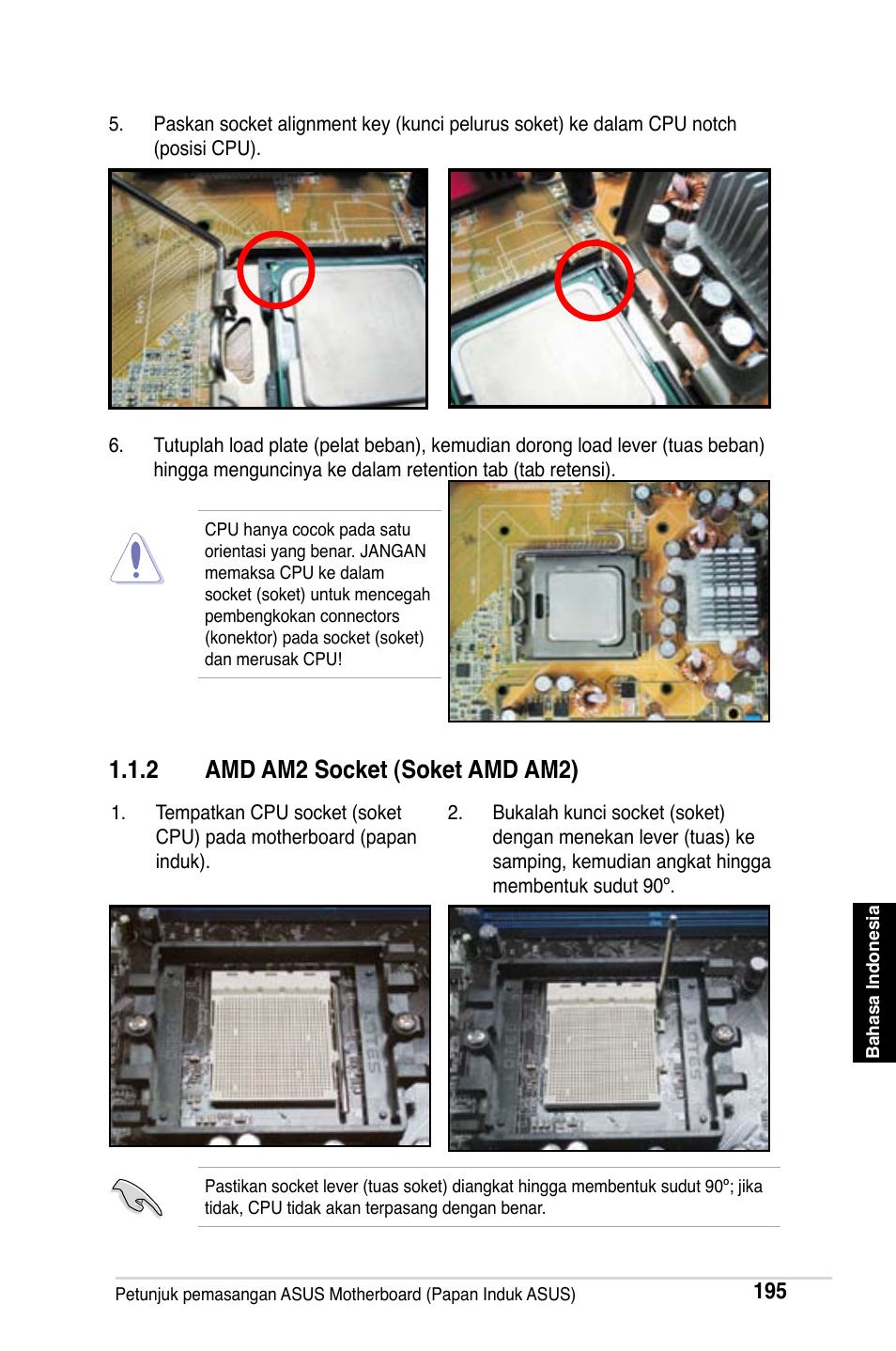 2 amd am2 socket (soket amd am2) | Asus M2Ne User Manual | Page 196 / 691