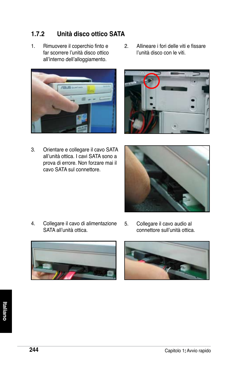 2 unità disco ottico sata | Asus M2Ne User Manual | Page 245 / 691