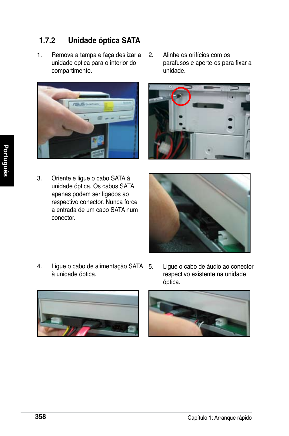 2 unidade óptica sata | Asus M2Ne User Manual | Page 359 / 691