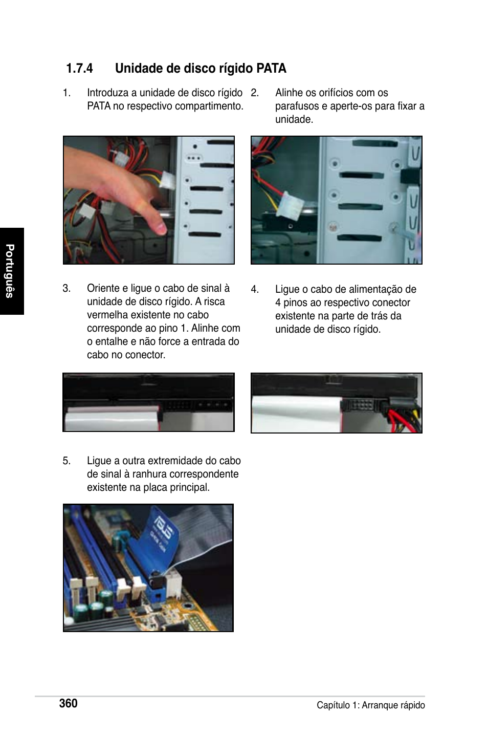 4 unidade de disco rígido pata | Asus M2Ne User Manual | Page 361 / 691