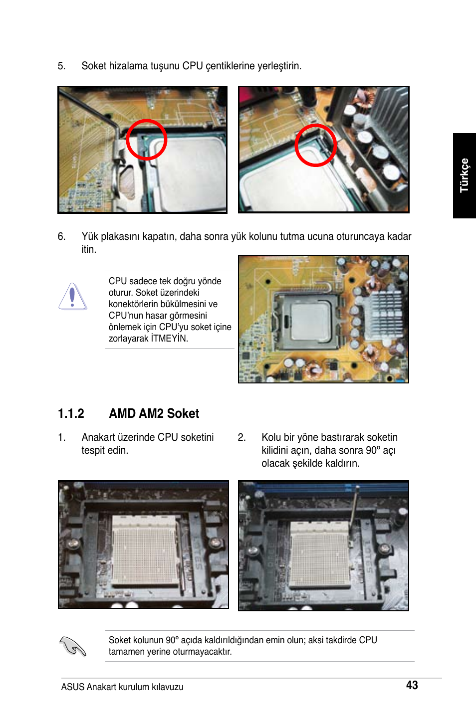 2 amd am2 soket | Asus M2Ne User Manual | Page 44 / 691