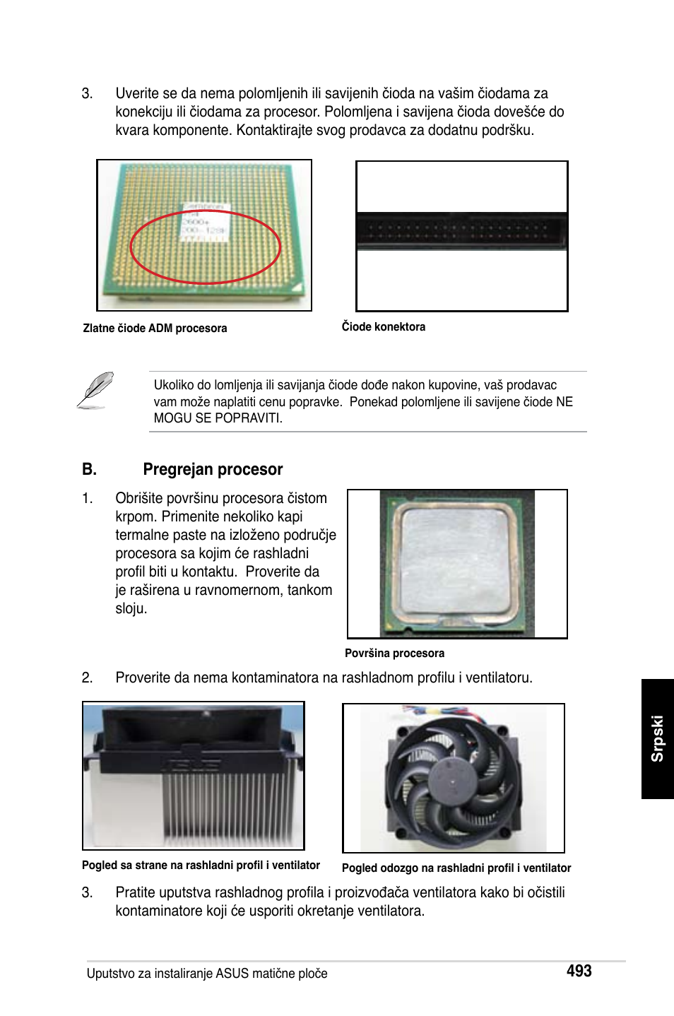 B. pregrejan procesor | Asus M2Ne User Manual | Page 494 / 691