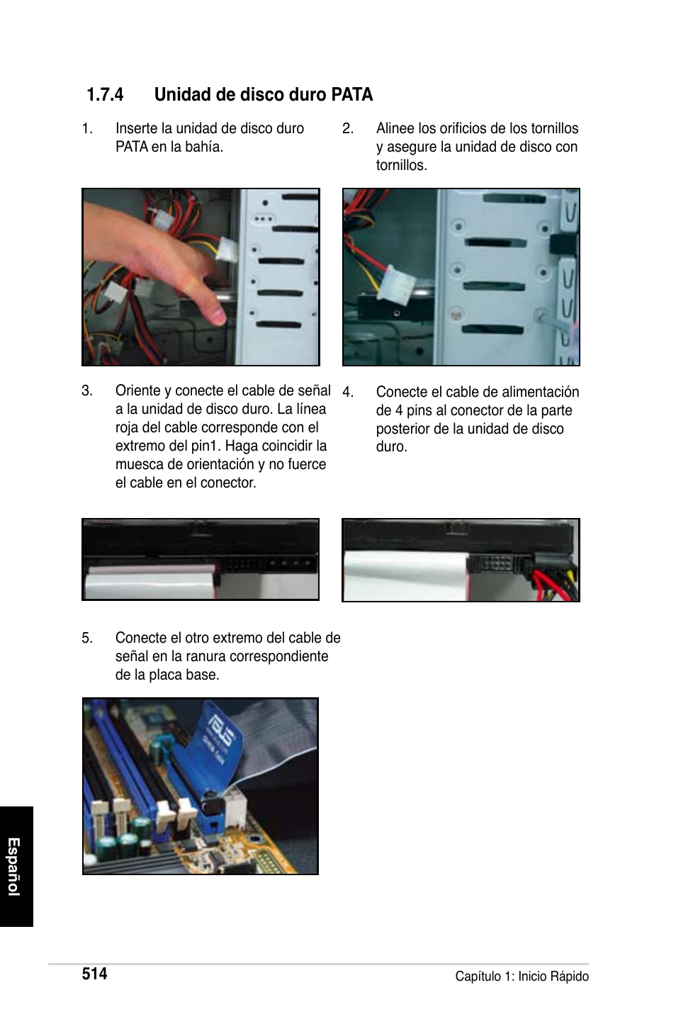 4 unidad de disco duro pata | Asus M2Ne User Manual | Page 515 / 691