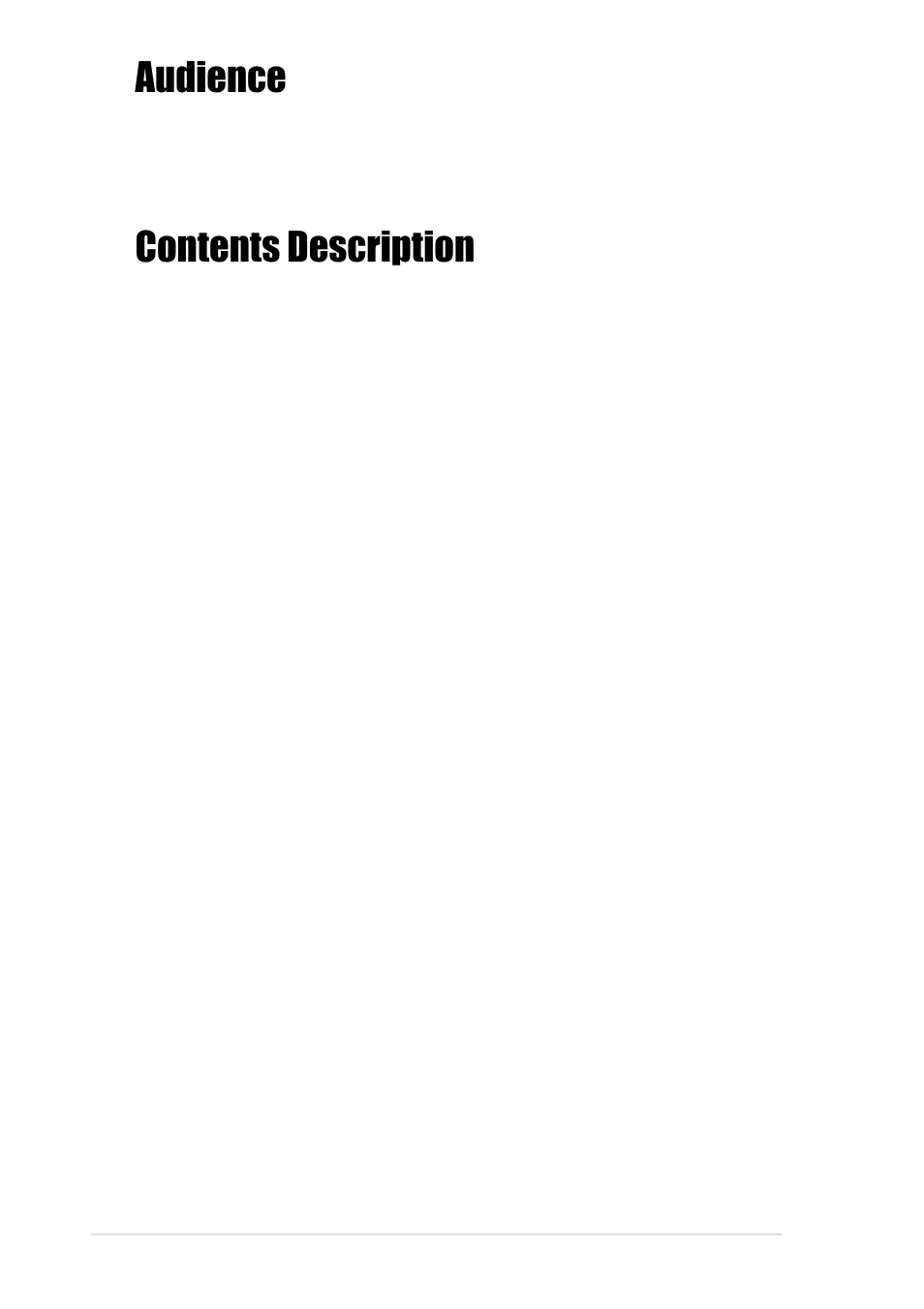 Audience, Contents description | Asus Terminator Tualatin User Manual | Page 10 / 106