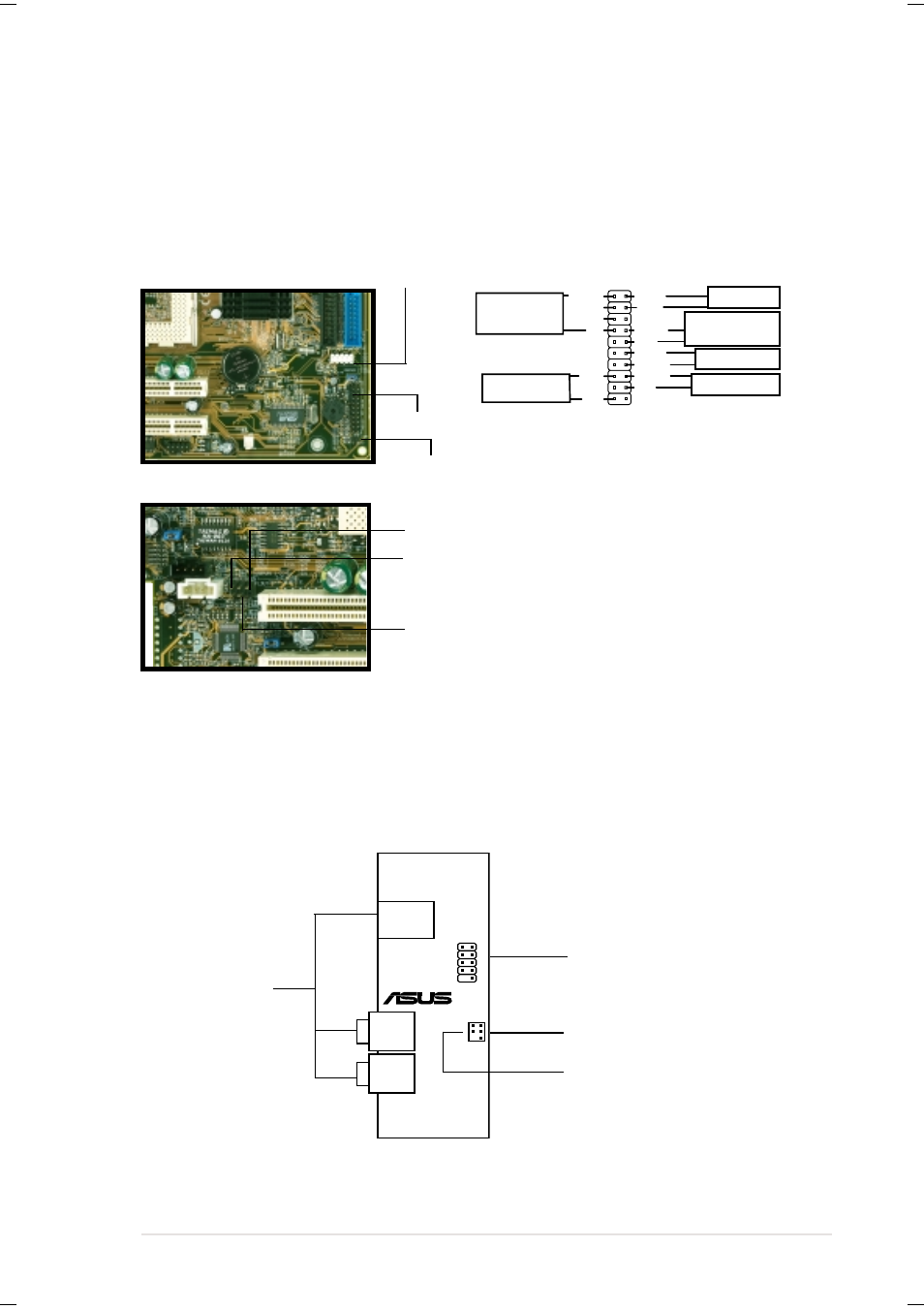 2 motherboard connectors, 3 uaex connectors, Asus terminator barebone system 29 | Asus Terminator Tualatin User Manual | Page 29 / 106