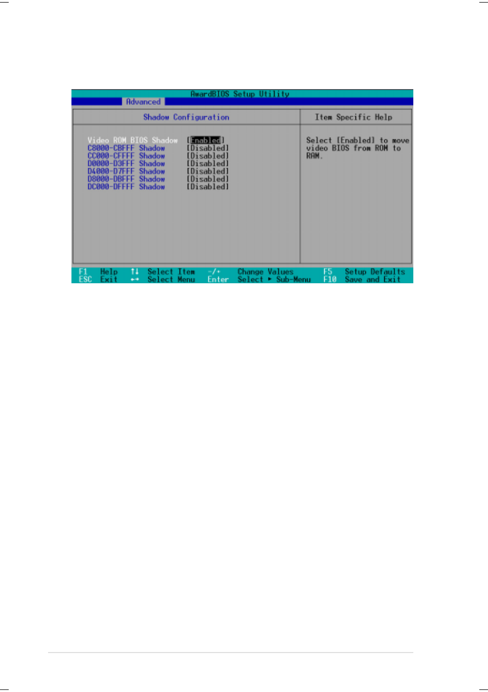 4 shadow configuration | Asus Terminator Tualatin User Manual | Page 96 / 106