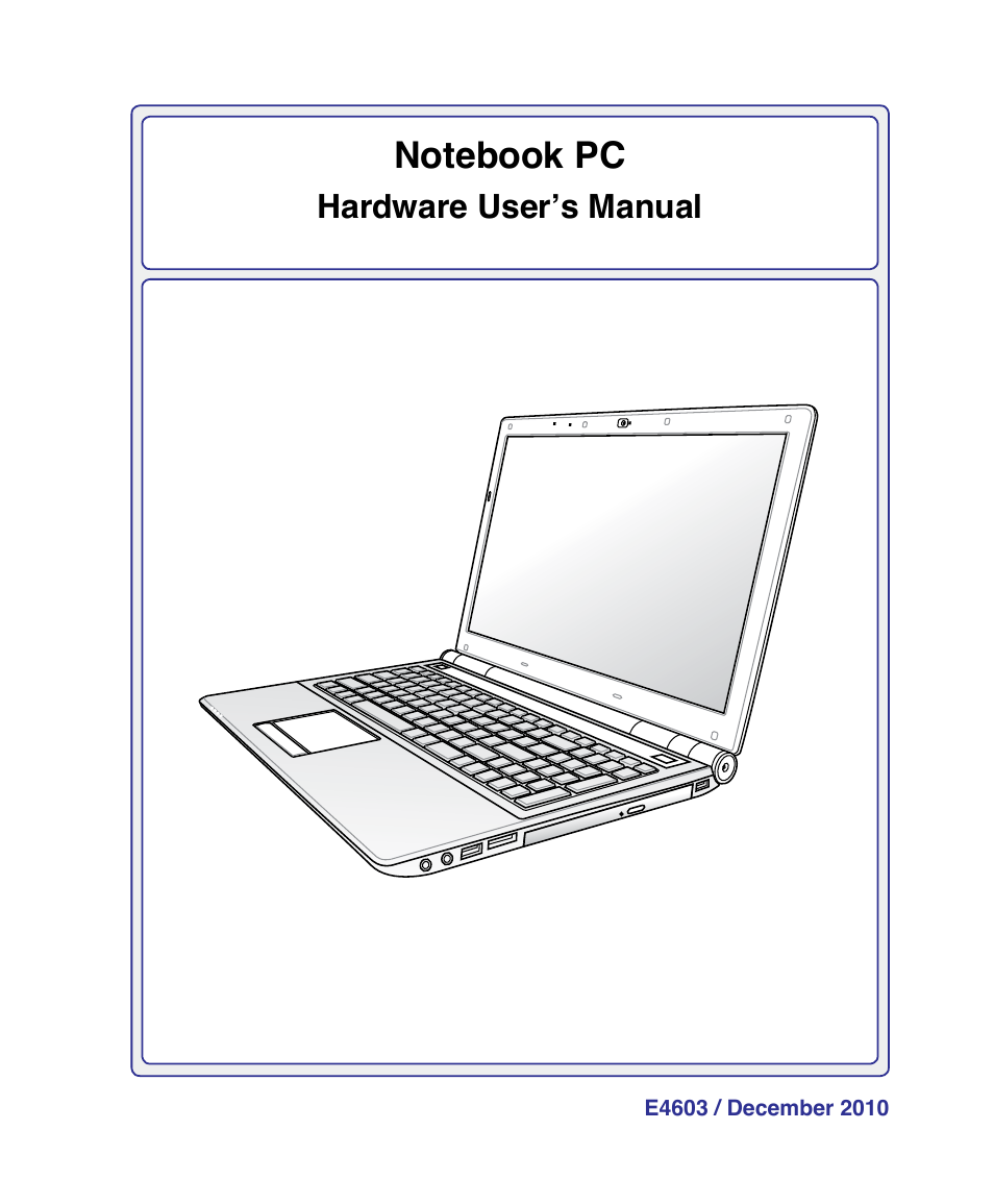 Asus U50F User Manual | 90 pages