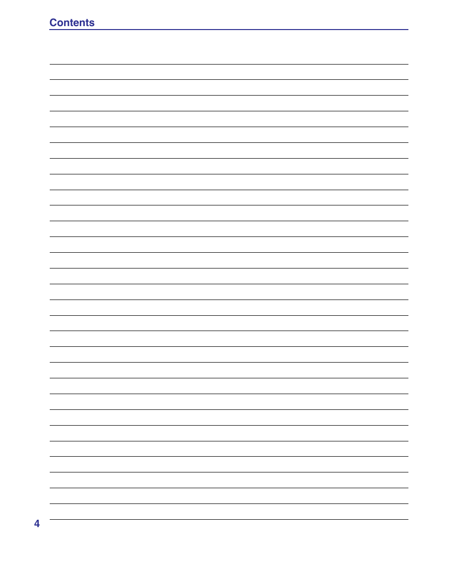 Asus U50F User Manual | Page 4 / 90