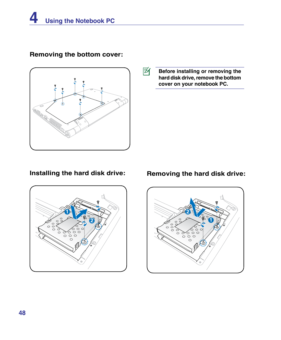 Asus U50F User Manual | Page 48 / 90