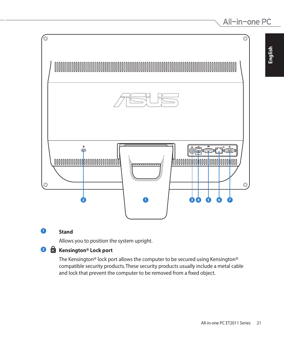 Asus ET2011AGT User Manual | Page 21 / 42