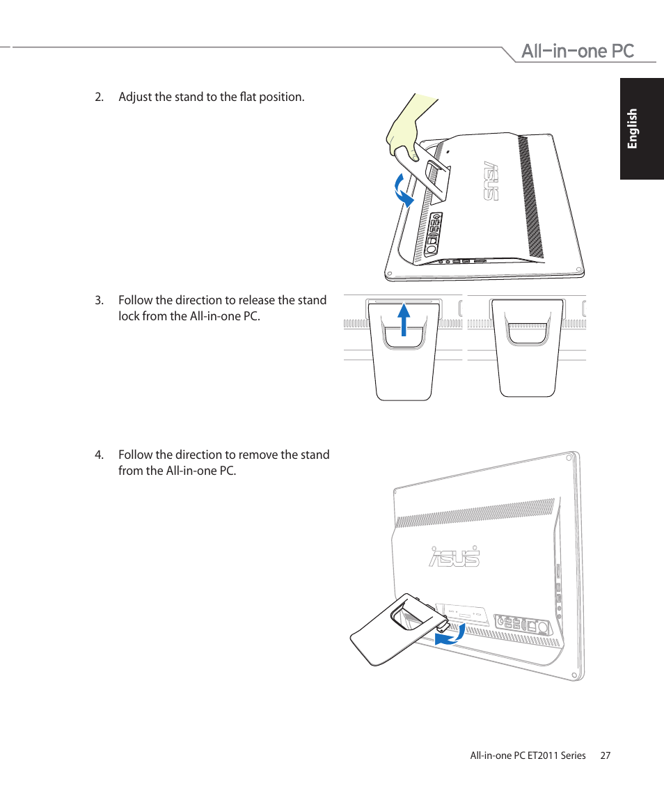 Asus ET2011AGT User Manual | Page 27 / 42