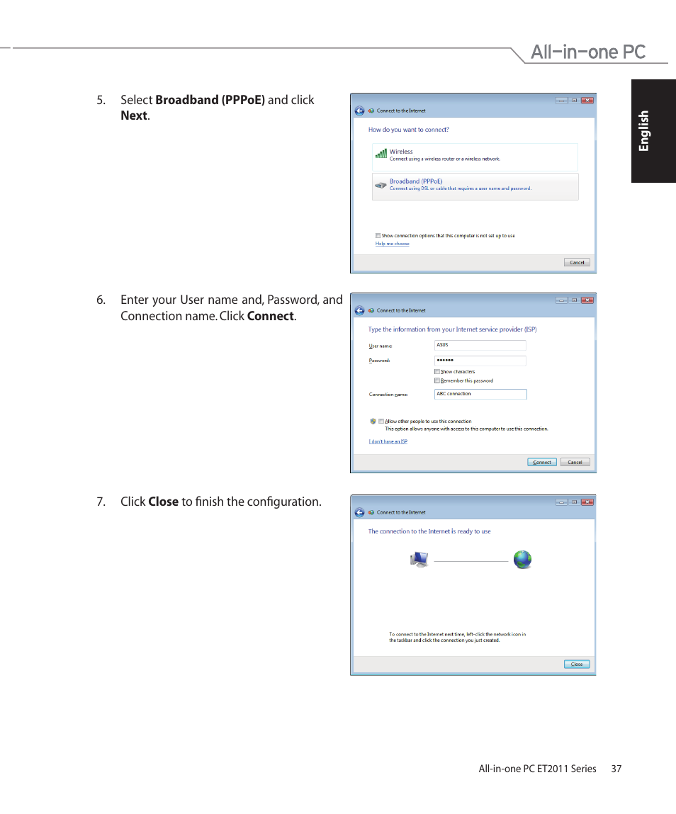 Asus ET2011AGT User Manual | Page 37 / 42