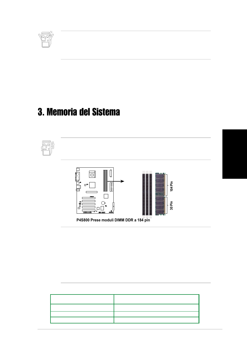 Italiano | Asus P4S800 User Manual | Page 9 / 16