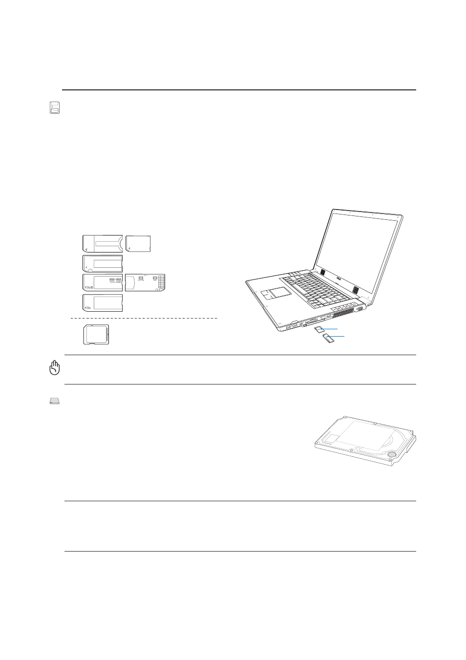 Hard disk drive | Asus W2V User Manual | Page 45 / 72