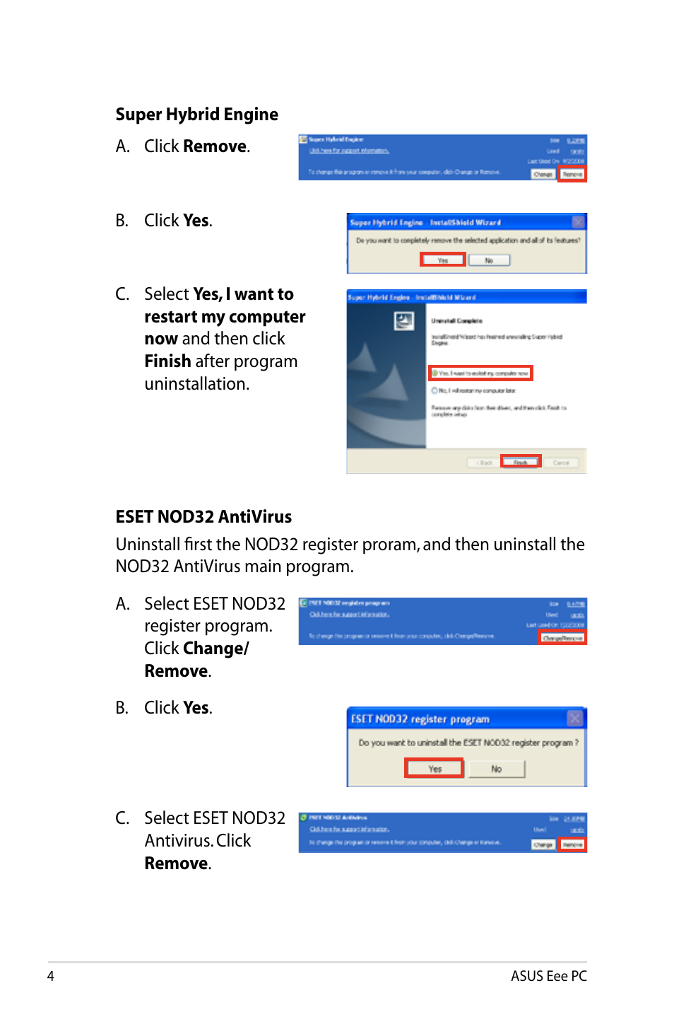 Asus Eee PC 901/XP User Manual | Page 4 / 14