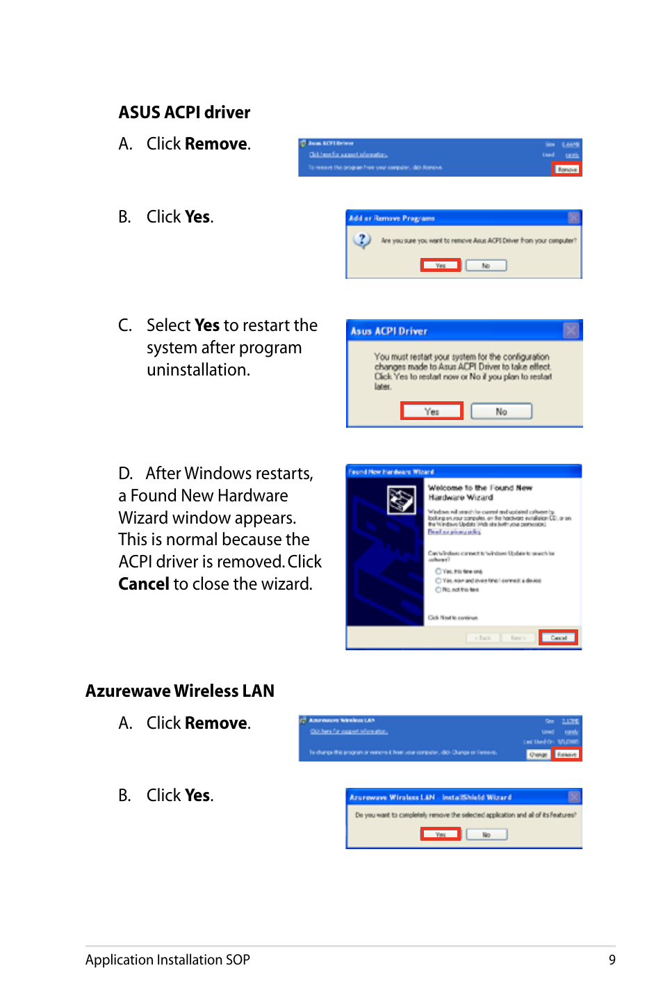 Asus Eee PC 901/XP User Manual | Page 9 / 14